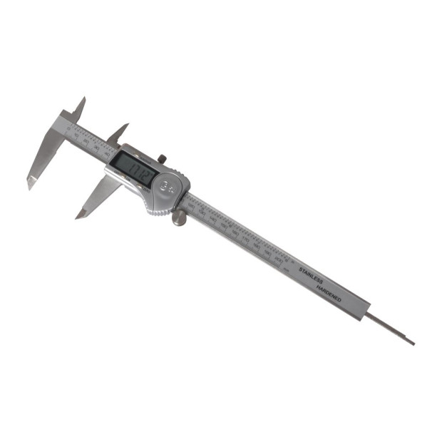 Vernier Caliper Digital Stainless Steel LCD IP54 Waterproof 150MM Image 2