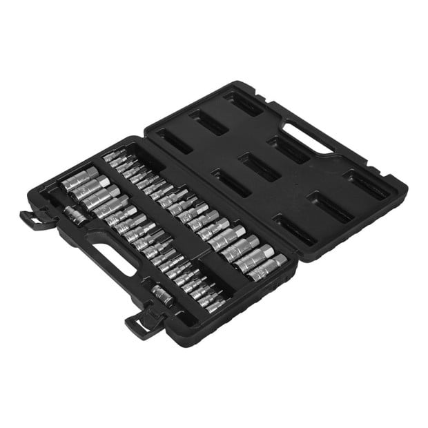 Traderight Hex Bit Socket Set SAE Allen Key Adapter 36PC Image 2