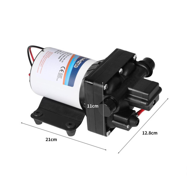 Water Pump Diaphragm High Pressure 11.35L Boat Farm RV Motorhome Image 3