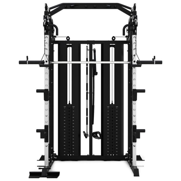 Powertrain 938B Multi-Function Gym Station Smith Machine & Dual Weight Stack Image 4