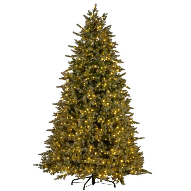 Bergen Fir 7.5ft Multicolour Pre-Lit Christmas Tree Image 6