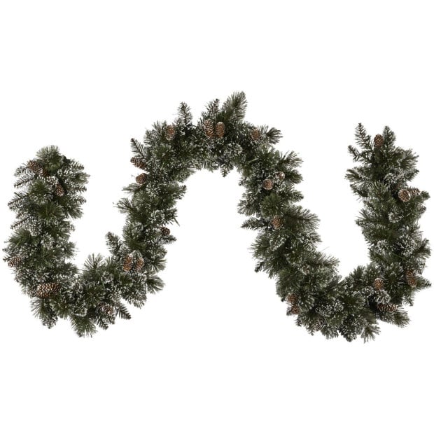 Christabelle Premium 2.7m Garland Christmas Decoration - Cashmere Image 4
