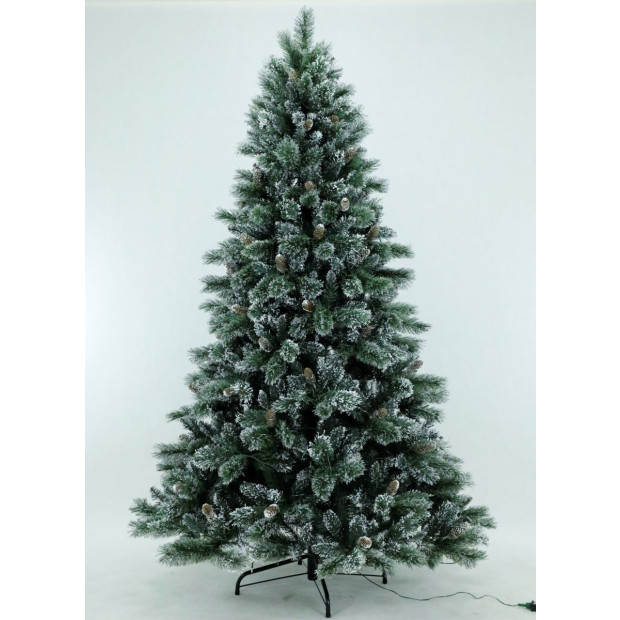 7.5ft Christmas Tree with Lights - Cashmere Image 2