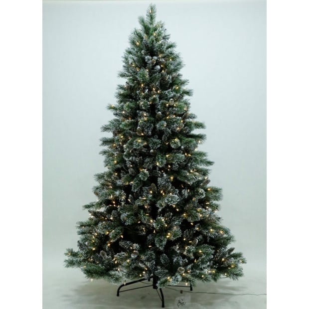 9ft Christmas Tree with Lights Cashmere