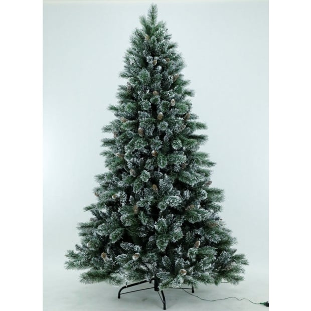 9ft Christmas Tree with Lights Cashmere