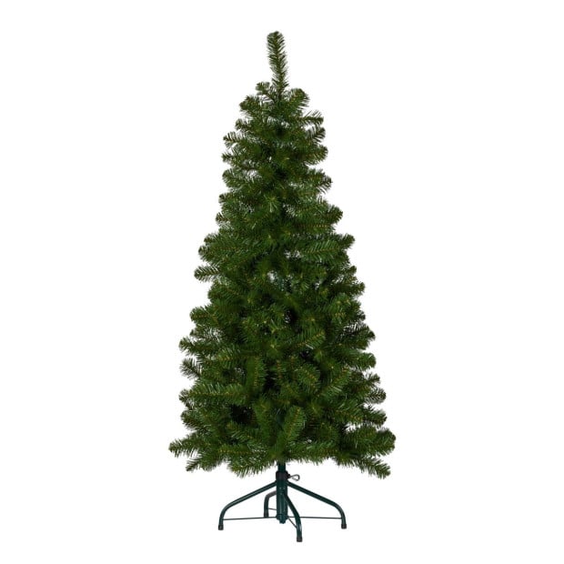 137cm Pine Slimline Christmas Tree with Lights