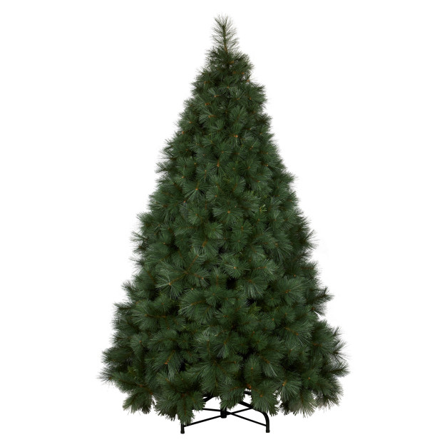 2.1m Needle Green Pine Christmas Tree Image 2