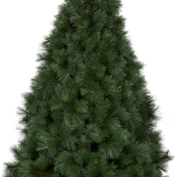 2.1m Needle Green Pine Christmas Tree Image 3