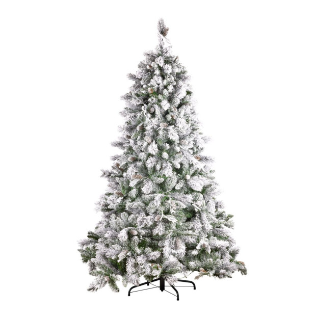 7.5ft Christmas Tree with Lights- Wesley Pine Image 2