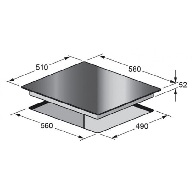 Kleenmaid 60cm Induction Cooktop Touch Controls ICT6031 Image 4
