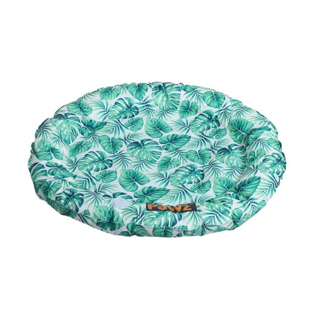 Pet Cool Gel Mat Bed Dog Bolster Waterproof Self-cooling Pads Medium