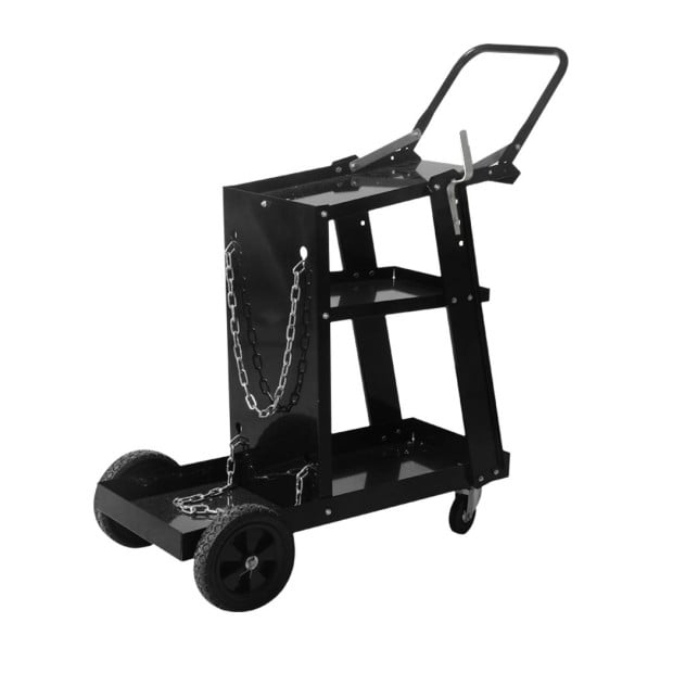 Welding Cart Heavy Duty MIG TIG ARC Welder Trolley Storage Shelves