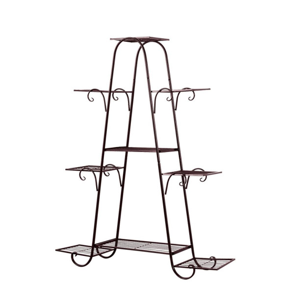 Plant Stand New Design Flower Pot Corner Shelf Bronze Type 1