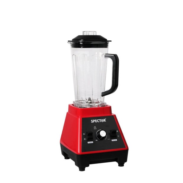 Spector 2L Commercial Blender Mixer Food Processor Juicer Ice Crush Red