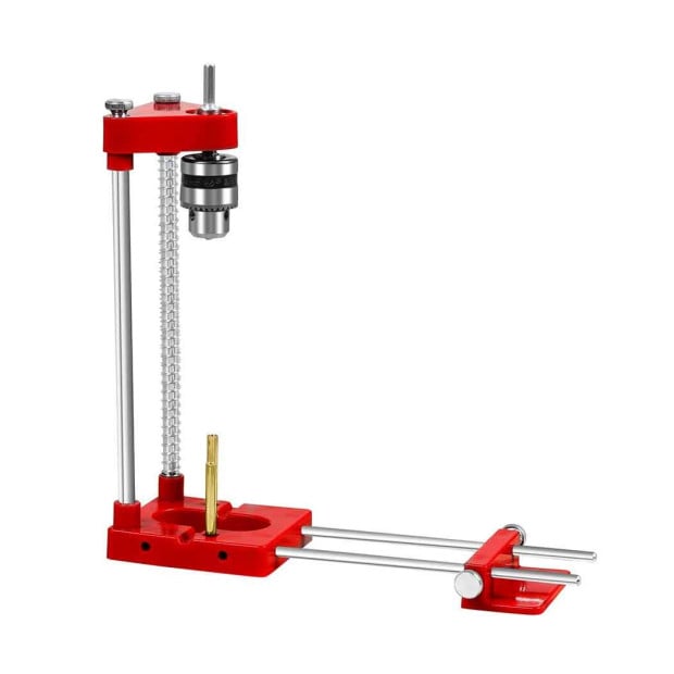 Drill Locator Alloy Steel WoodworkingPunch Guide Jig Tool Adjustable
