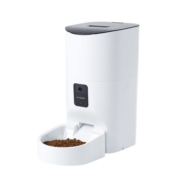 Smart Pet Feeder Camera Dog Cat Automatic Food Dispenser Remote Image 2