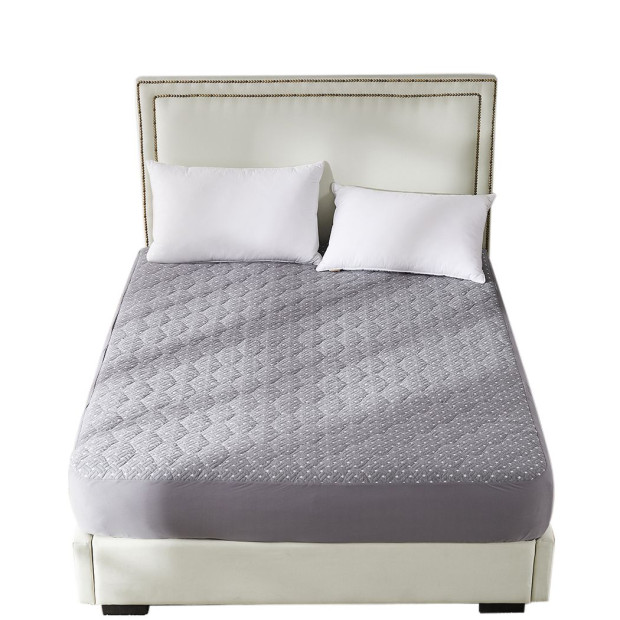 Mattress Protector Topper Bamboo Charcoal Pillowtop King Single Image 2