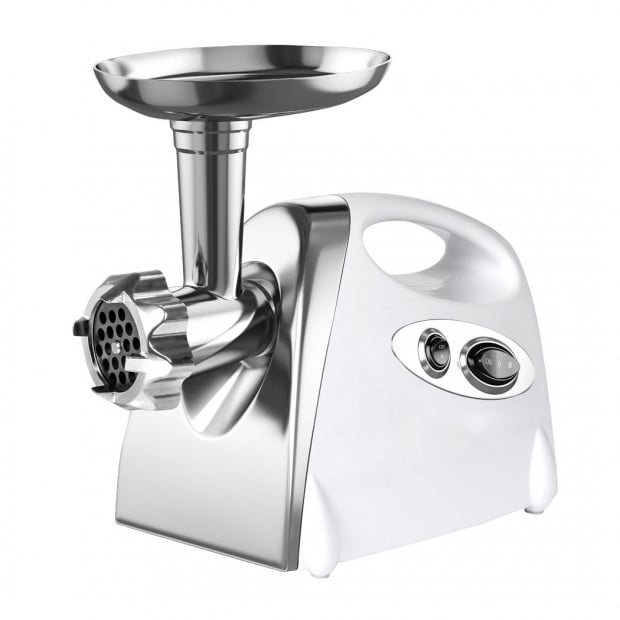 2800W Electric Meat Grinder Mincer Filler Maker Stuffer Kitchen White