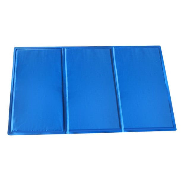 Pet Cooling Mat Gel Mat Bed Cool Pad Non-Toxic Summer - 90cm x 50cm