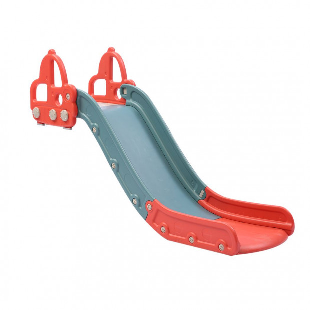 Kid Slide 135cm Long Silde Activity Center Toddlers Playground Red