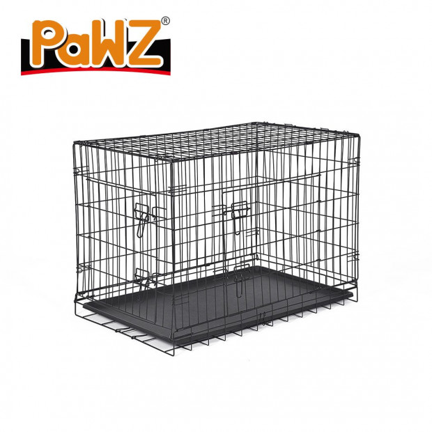 Pet Dog Cage Crate Kennel Collapsible Puppy Metal Playpen 36in