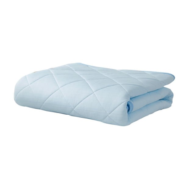 Mattress Protector Cool Topper Set Pillow Case King Image 2