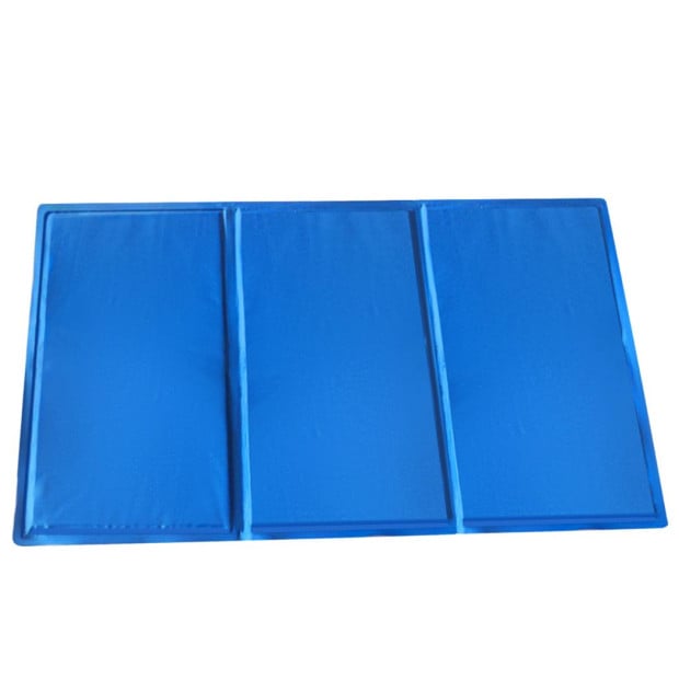 Pet Cooling Mat Gel Mat Bed Cool Pad Non-Toxic Summer - 90cm x 60cm