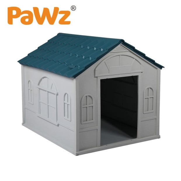 Dog Kennel Outdoor Indoor Pet Garden House Weatherproof Large