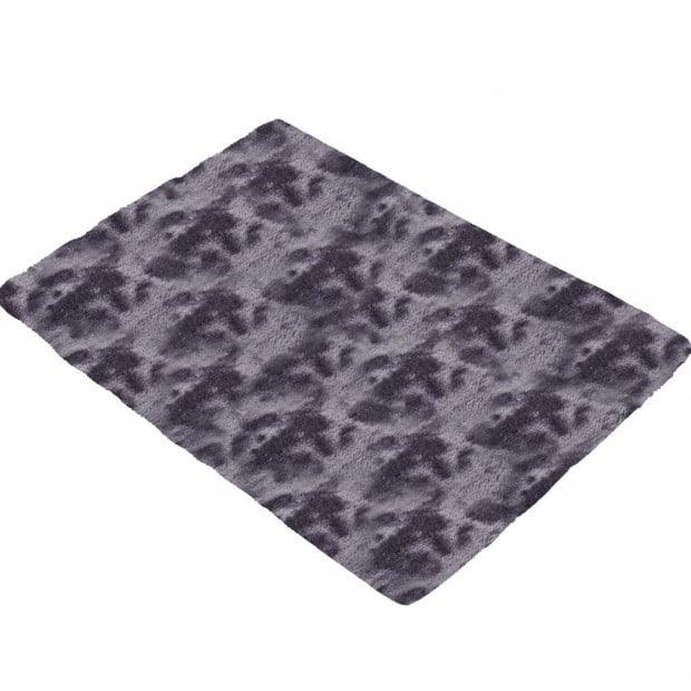 Floor Rug Shaggy Carpet Tie-dyed Midnight City 200x300cm
