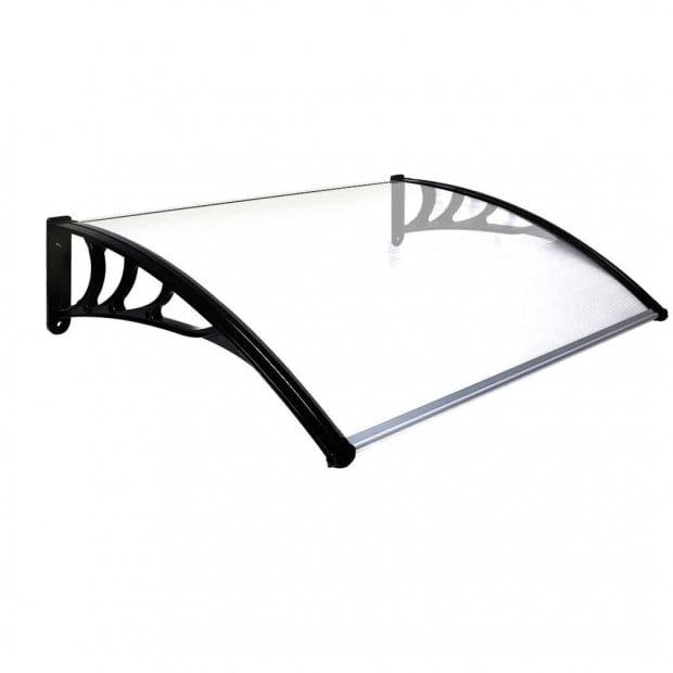 Window Door Awning Canopy UV Patio Sun Shield Rain Cover DIY 1M x1.2M