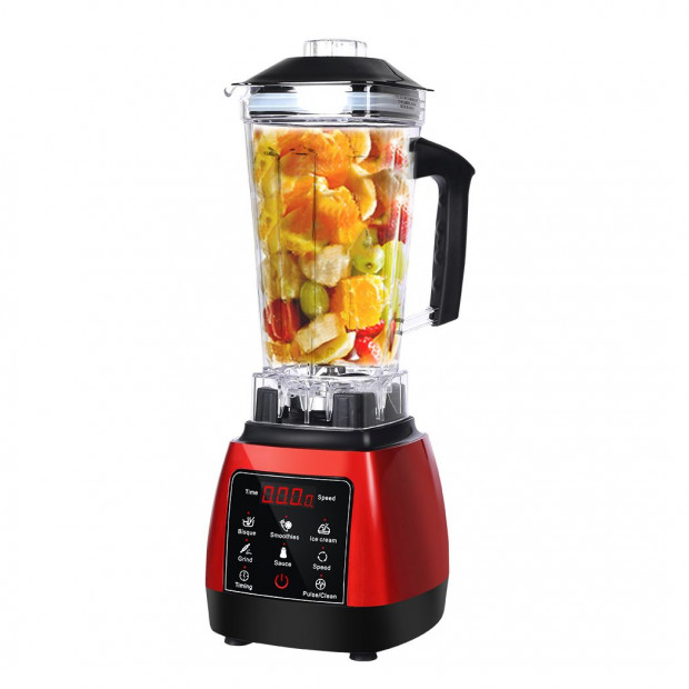 2L Commercial Blender Mixer Food Processor  Juicer Ice Crush Red
