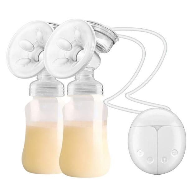 Electric Breast Pump Automatic Milk Suction Double Side Baby Feeder Image 2