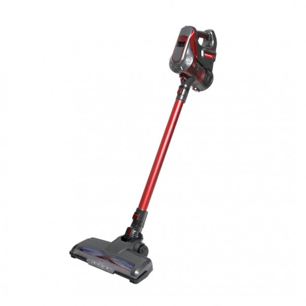 150W Handheld Vacuum Cleaner Cordless Bagless Rechargeable Red