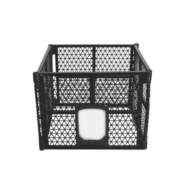 Pet Playpen Foldable Protable Dog Plastic Garden Outdoor 4 Panels