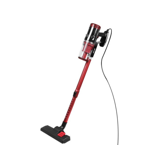 Vacuum Cleaner Corded Stick Handheld Handstick Bagless 400W Red