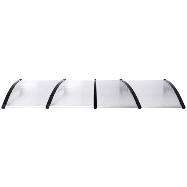 Door Window Awning Outdoor Canopy Sun Shield Rain Cover DIY 1M x 4M Image 2