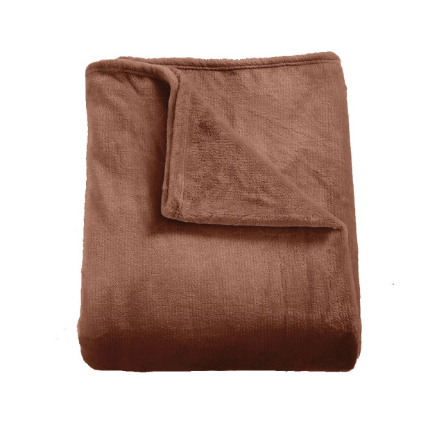 320GSM 220x160cm Ultra Soft Mink Blanket Warm Throw in Mink Colour Image 2