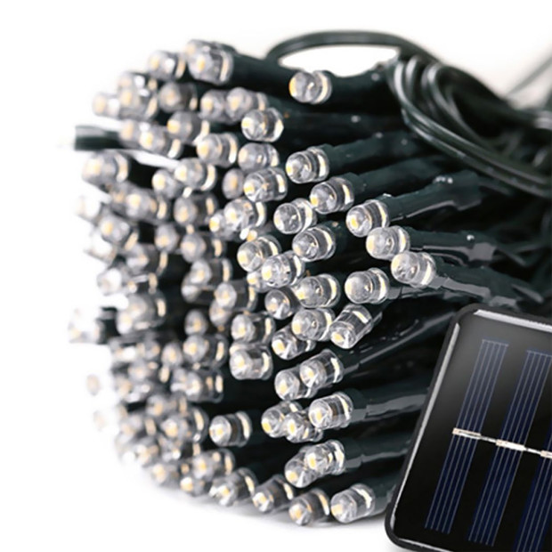 Solar Powered Fairy String Lights Outdoor Garden Party Wedding Xmas Image 4