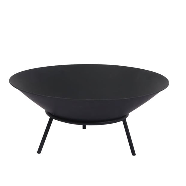 2in1 Steel Fire Pit Bowl Garden Outdoor Patio Fireplace Heater 70cm Image 2