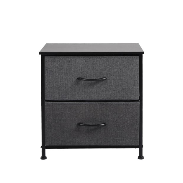 Storage Cabinet Tower Bedside Table Chest of Drawers Dresser Tallboy Image 2