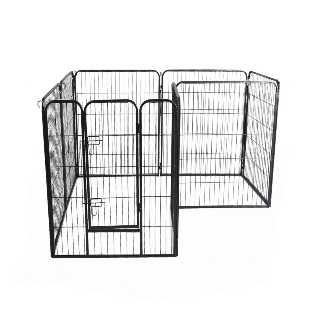 8 Panel Pet Dog Playpen Puppy Exercise Cage Enclosure Fence Cat 40 Image 2