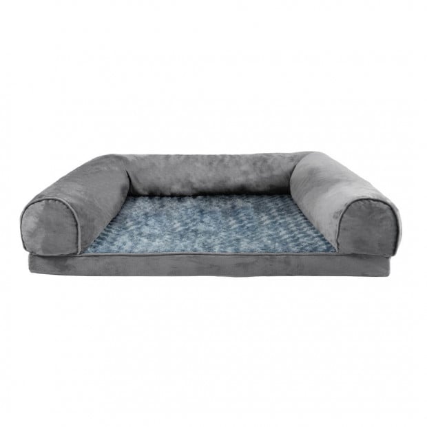 Pet Dog Bed Sofa Cover Soft Warm Plush Velvet L Image 2