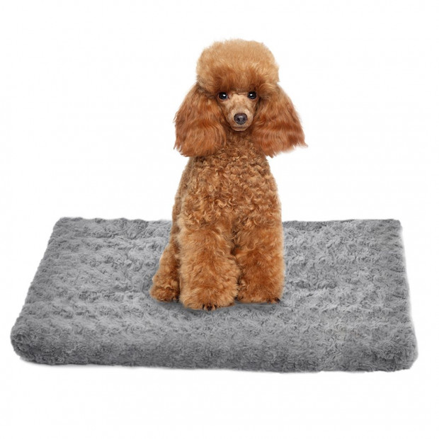 Pet Bed Dog Bedding Soft Warm Mattress Cushion Pillow Mat Velvet S Image 2