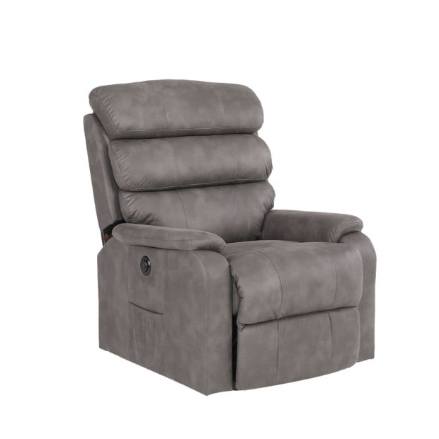 Recliner Chair Electric Lift Armchair Lounge Sofa Grey USB Charge Image 2