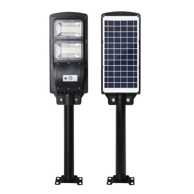Solar Sensor LED Street Light Garden Wall Motion Pole Outdoor 60W Image 2
