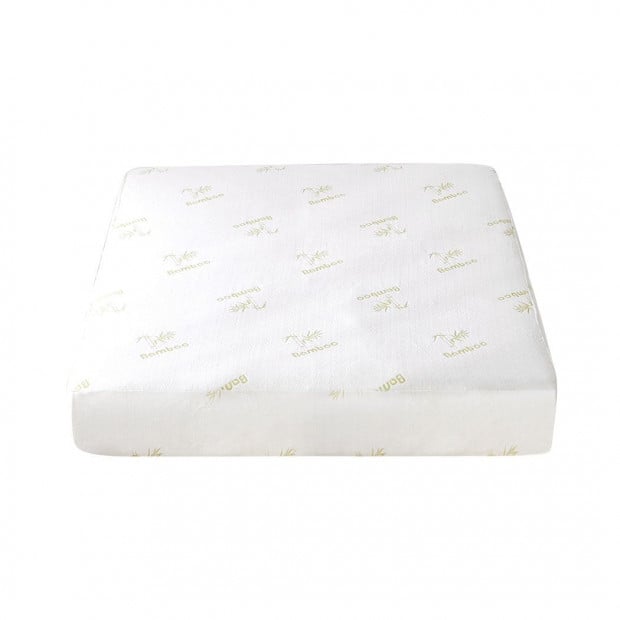 DreamZ Mattress Protector Topper 70% Bamboo Hypoallergenic Sheet Queen Image 2