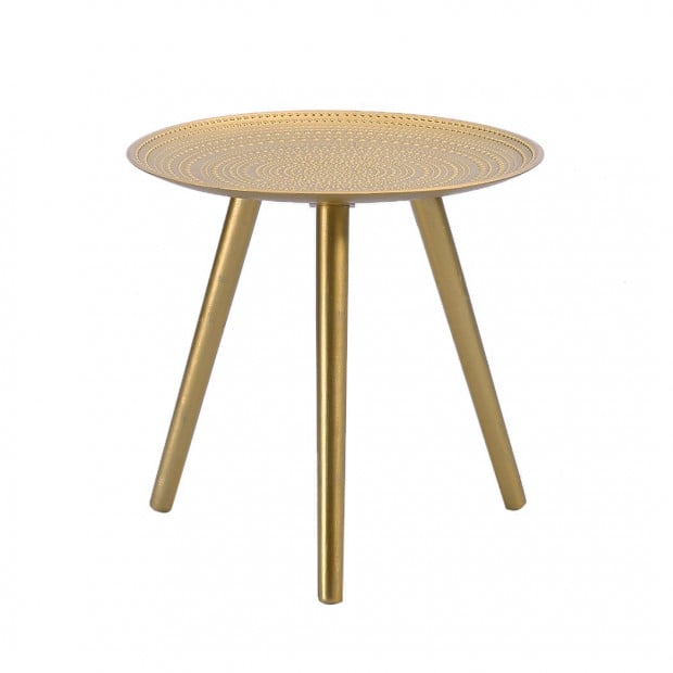 Coffee Table Side End Tables Antique Storage Bedside Furniture Gold