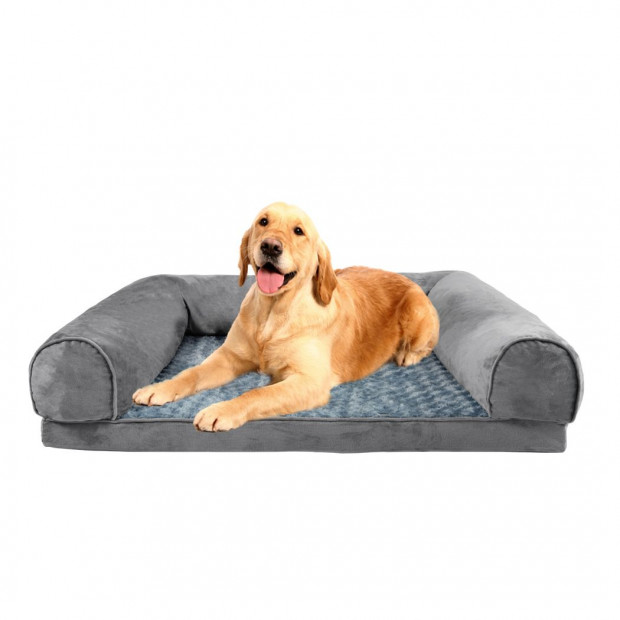Pet Bed Sofa Dog Beds Soft Mattress Cushion Pillow Mat Plush L Image 2