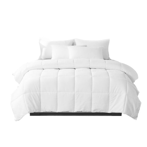 Microfiber Quilt Doona Duvet Bedding Comforter - Single Image 2