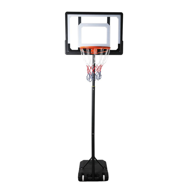 Basketball Hoop Stand System Ring Portable 2.1M Adjustable Height Kids In Ground Image 2